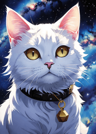 Night Moon Star Cat 737fF5
