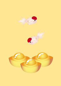 ปลาทอง Lucky Lucky – แท่งทองคำ