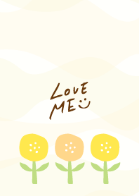 3 Yellow flowers 5 from Japan