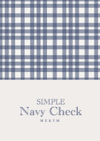 SIMPLE Navy Check