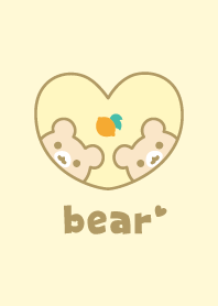 Bear Lemon - Yellow
