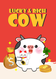 Love Lucky & Rich Cow