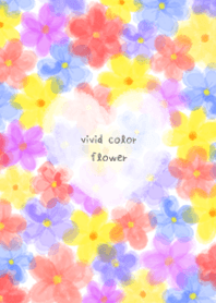 vivid color flower
