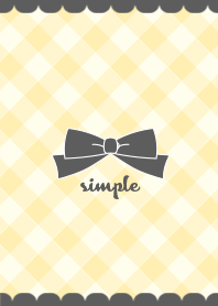 check ribbon [yellow/black]