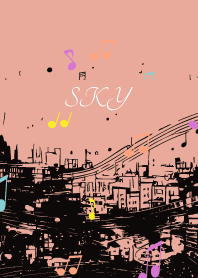 Sounds of the City2 pink & blue