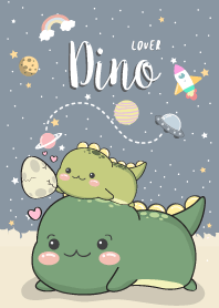 Dino Lover. Gray