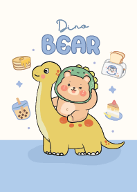 Bear cute : dinosaur!