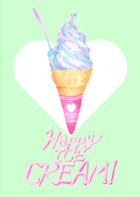 HAPPY ICECREAM!