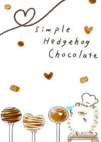 simple Hedgehog chocolate.