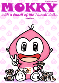 Mokky with a bunch of the Nunchi dolls 2