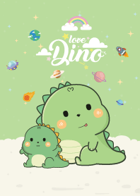 Dinos Friendly Light Green
