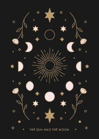The sun and the moon_8_black