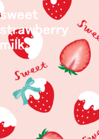 SWEET STRAWBERRY MILK!!