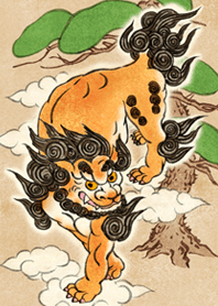 Lucky lion