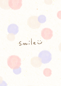 Watercolor dot Pink Purple15 from Japan