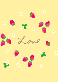 Strawberry simple cute2 from Japan