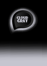 Love Cloud Gray  on Black Theme