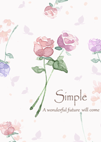 Flowers, Roses, and Watercolor5.