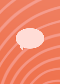 シンプル サーモン柄