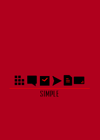 JUST SIMPLE*red