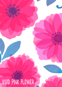 vivid pink flower