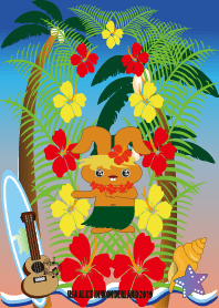 USA ALICE IN WONDERLAND-ALOHA-