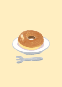 Donut -crayon/simple-