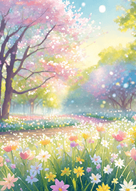 Beautiful real scenery(Spring-676)