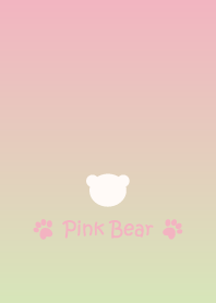 Small Bear *PINK+GREEN 2*