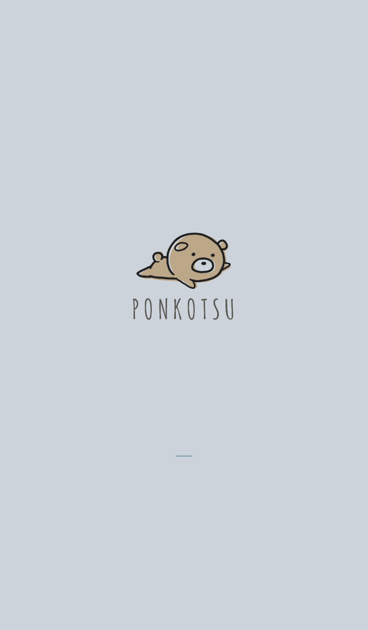 Beige Blue : Bear PONKOTSU 2