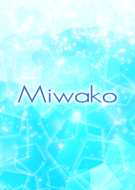 Miwako Beautiful Blue sea Crystal