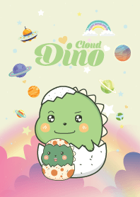 ไดโนน้อย เมฆสีครีม