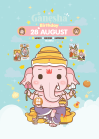 Ganesha x August 28 Birthday