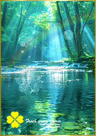 Fresh green clover2#