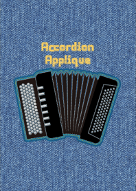 Accordion Applique Black 20