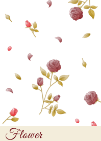Flower 002-2 (rose/Red)