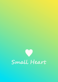 Small Heart *Blue+Green+Yellow 2*