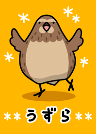 うずらの着せかえ