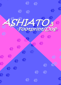 ASHIATO 3 -Dog- Purple & Pink