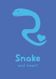 Snake & heart gunjyouiro