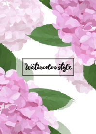 Watercolor style Theme 18