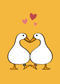 Duck Box Treasure.Love you(warm yellow)