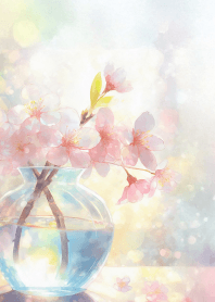 Cherry blossoms in a glass bottle! Vol.5