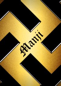 卍 MANJI - GOLD & BLACK - CRAZY