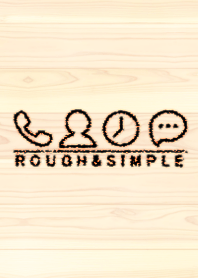 ROUGH x SIMPLE [Yellow]