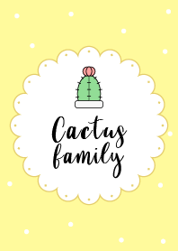 Cactus family theme