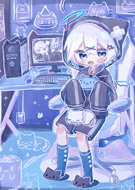 Theme of a cat ear hoodie 2