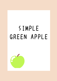SIMPLE GREEN APPLE-PINK BEIGE