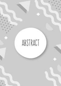 Abstract White Grey 2