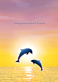 Bring good luck SunsetBeach & Dolphins 3